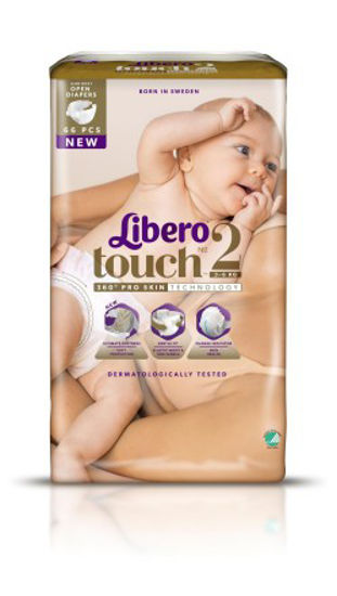 Підгузки дитячі Libero (Ліберо) Touch 2 3-6кг №66